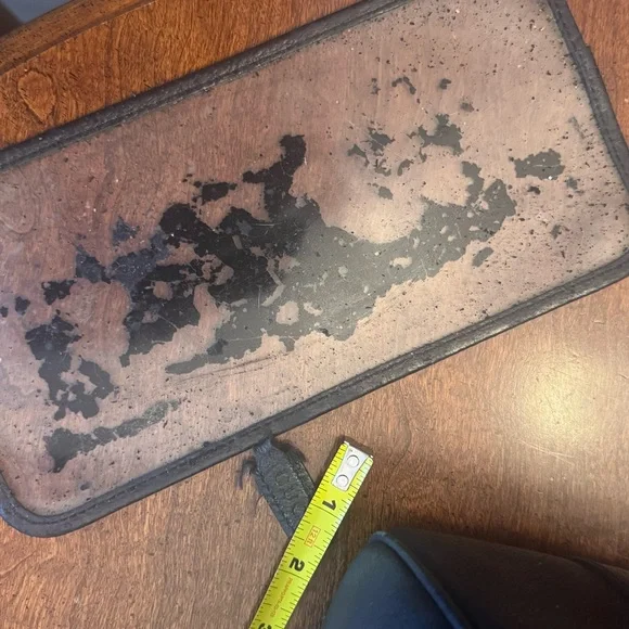 Gucci Vintage Black Leather Vanity Bag with Bamboo Handle - Picture 13 of 17